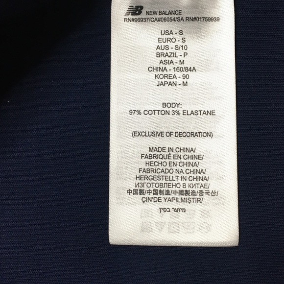 NWOT New Balance Athletics Crop Jersey Top - Picture 7 of 7